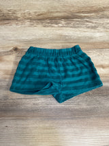 Cat & Jack Terry Cloth Striped Shorts Green sz 18m