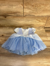 Baby Gap x Disney Baby Cinderella Tulle Dress Blue sz 12-18m