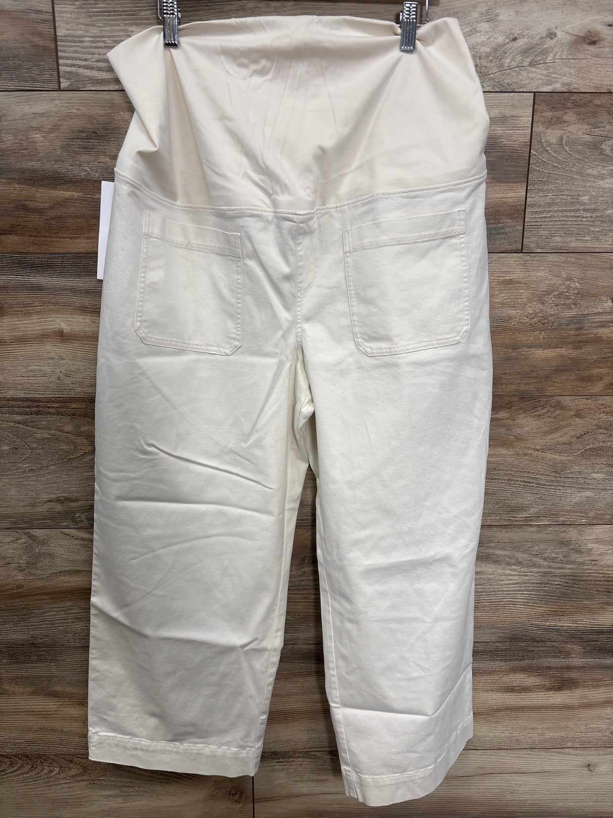 NEW Isabel Maternity Full Panel Pants Ivory sz XXL