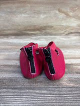 Monkey Feet Mary Jane Criss-Cross Ballet Flats Pink sz 7-8c