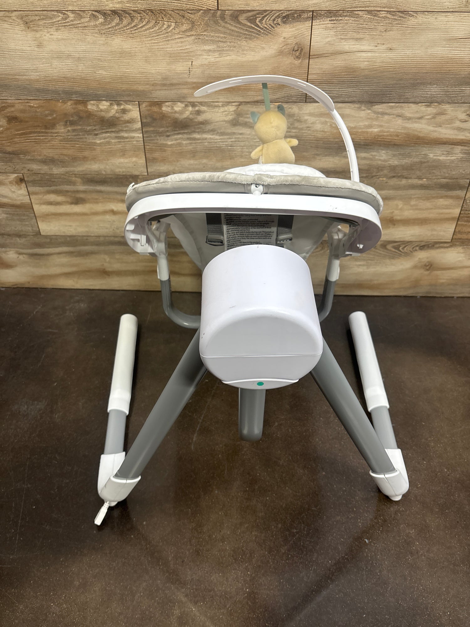 Ingenuity Anyway Sway Portable Foldable Baby Swing in Ray