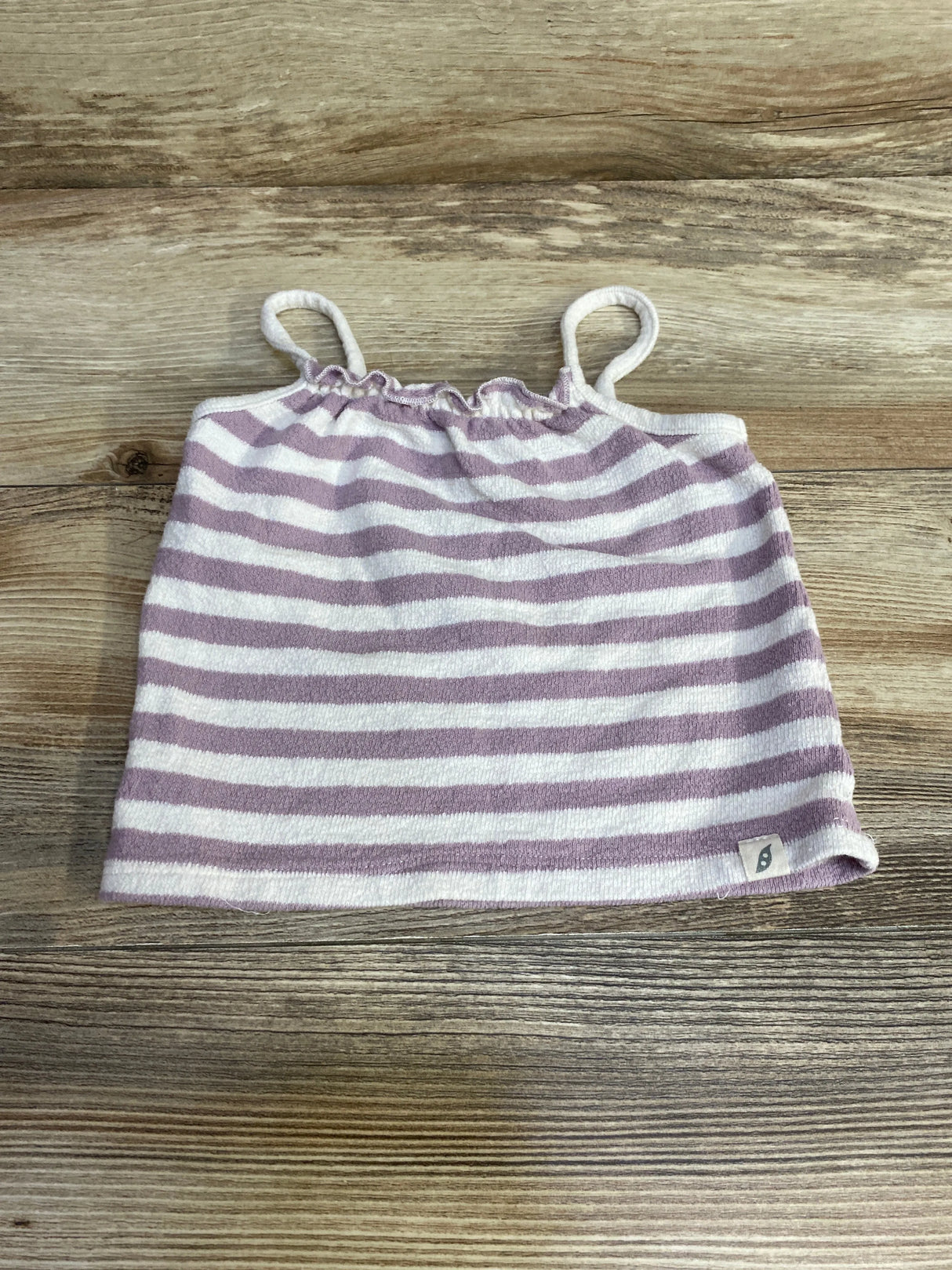 Easy-Peasy Striped Top Purple sz 2T