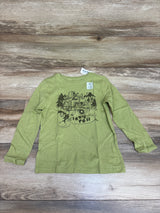 NEW Old Navy Let's Roll Long Sleeve Shirt Green sz 5T
