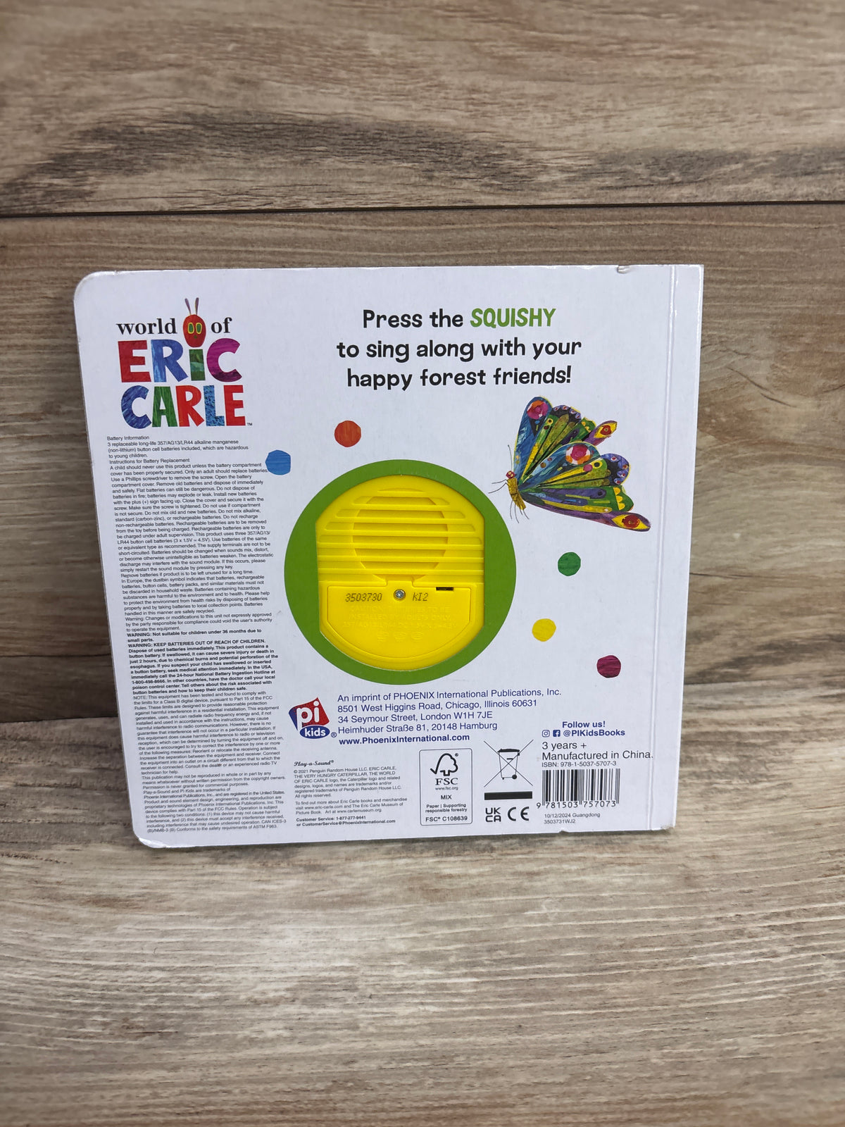 Eric Carl If You're Happy and You Know It Button Sound Book