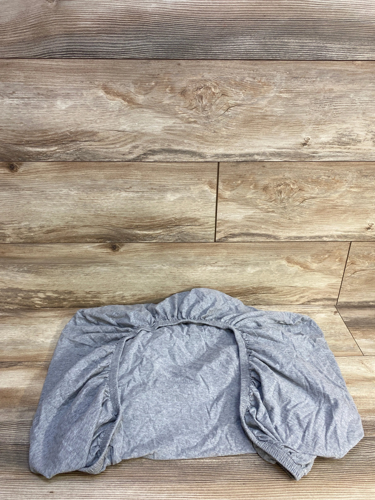 Burt's Bees Fitted Crib Sheet Grey