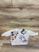 Disney Baby Minnie Mouse Pullover Sweatshirt Grey sz 18m