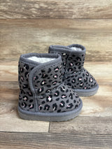 Capelli Leopard Print Boots Grey sz 5c