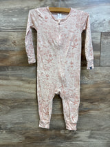 Modern Moments Footless Viscose Sleeper Pink sz 2T