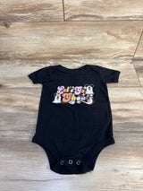 Bella + Canvas Let's Go Ghouls Bodysuit Black sz 18-24m