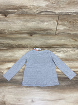 NEW Cat & Jack Reindeer Long Sleeve Shirt Grey sz 3T