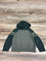 Cat & Jack Hooded Knit Sweater Green sz 3T