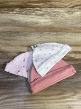 NEW Just One You 3pk Hats Pink sz 0-3m