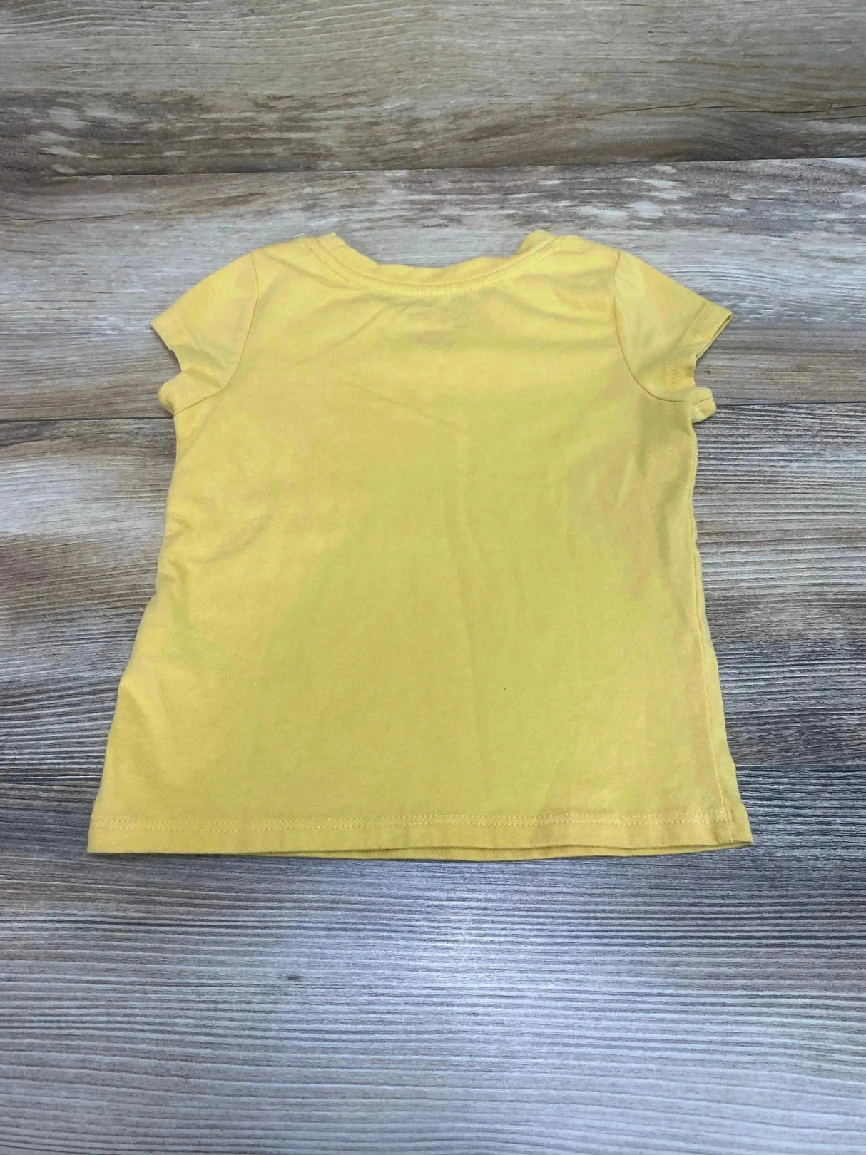 Cat & Jack Dad's Little Helper Shirt Yellow sz 18m