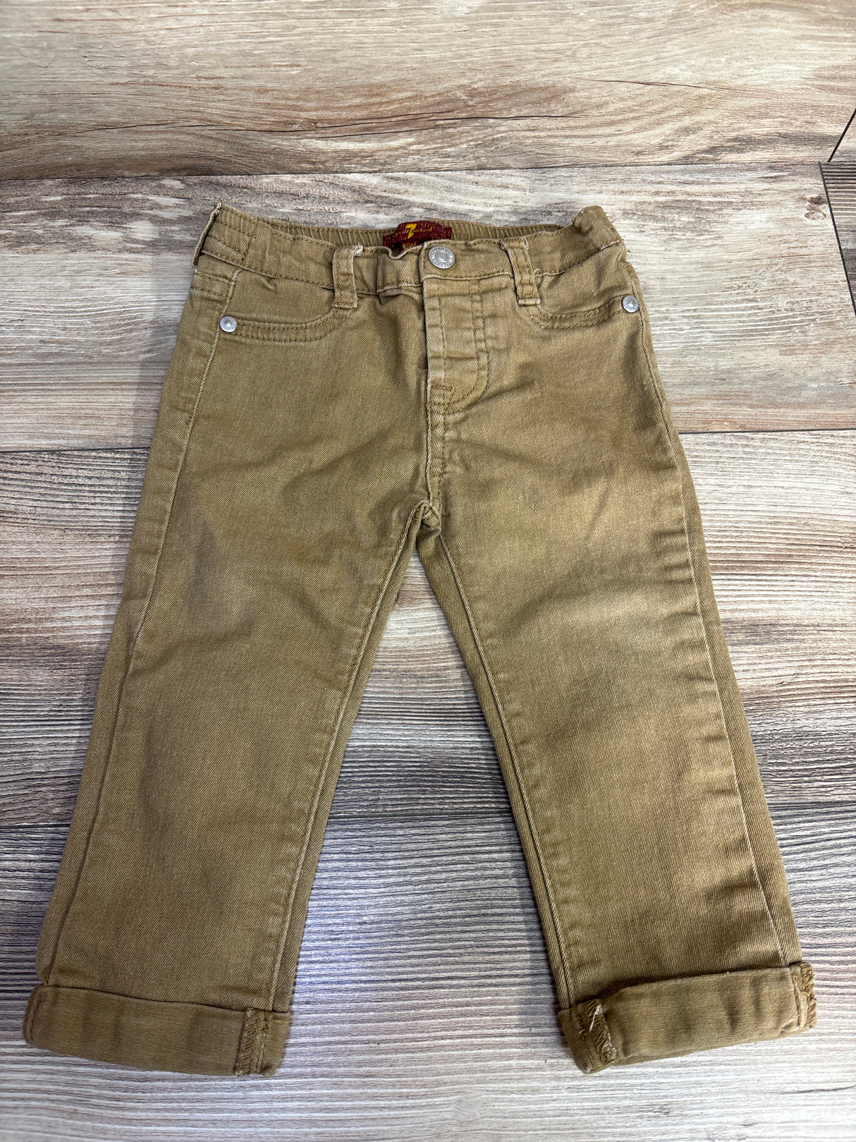7 For All Mankind Denim Pants Brown sz 18m