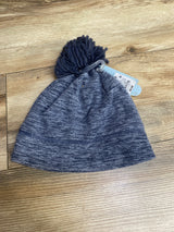 NEW Cat & Jack Fleece Pom Pom Beanie Blue sz 12-24m