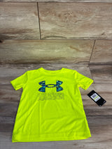 NEW Under Armour Active Shirt Lime Green sz 4T