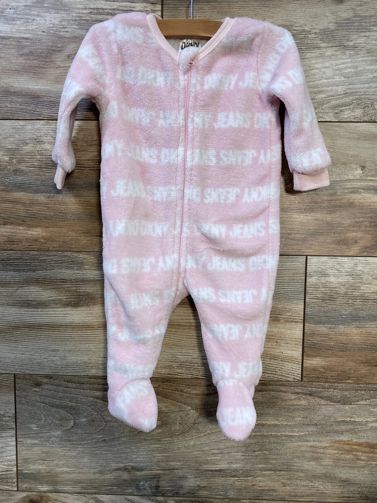 DKNY Blanket Sleeper Pink sz 3-6m