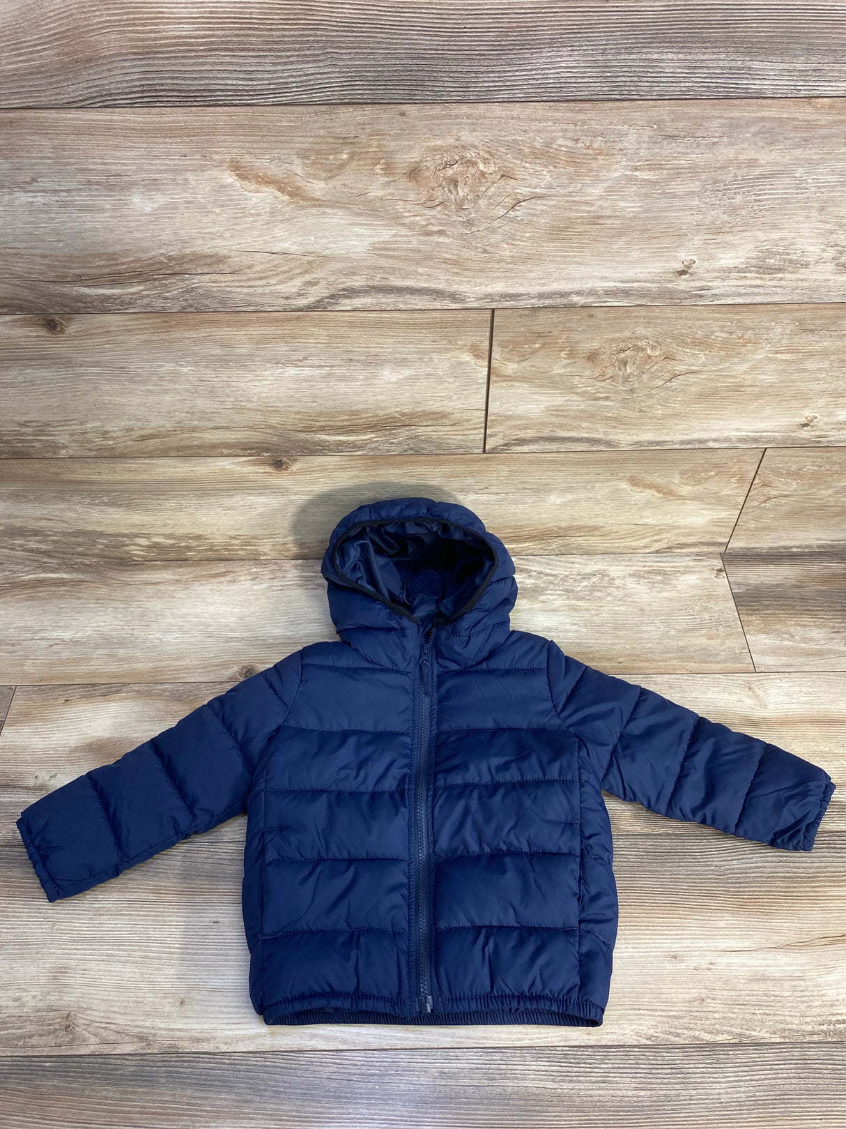 Children's Place Boys Hooded Puffer Jacket in Tidal sz 3T
