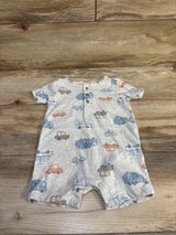 Carter's Henley Shortie Romper Grey sz 18m