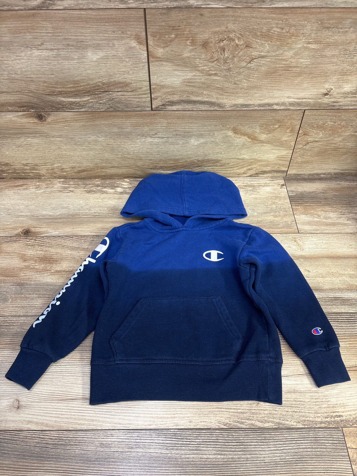 Champion Pullover Hoodie Blue sz 4T