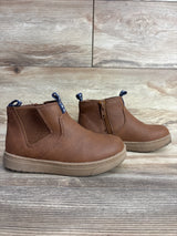 Cat & Jack Lucas Chelsea Boots Chestnut sz 11c