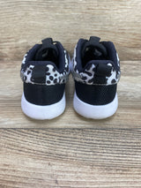 Nike Roshe One Print TD Black/White-Metallic Silver Sz 9c