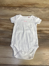 Zara Strawberry Bodysuit White sz 6m
