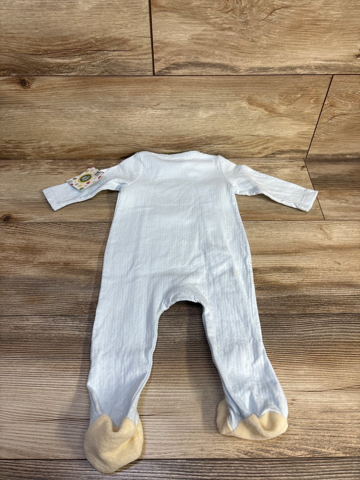 NEW Little Me Bear Footie Blue sz 6m
