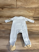 NEW Little Me Bear Footie Blue sz 6m
