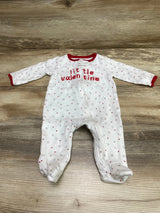 Just One You Little Valentine Sleeper White sz 3m