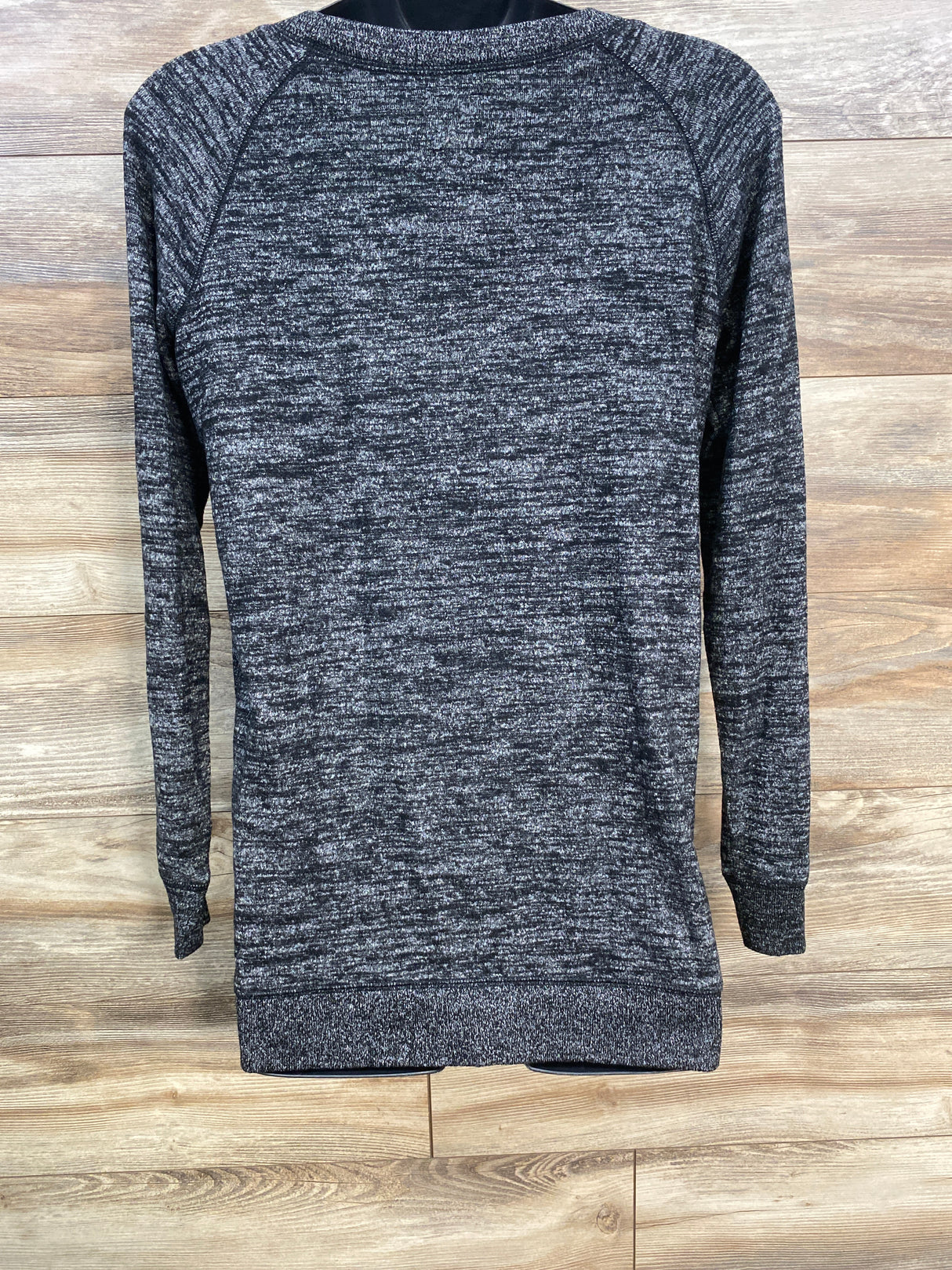 Gap Maternity Long Sleeve Zip Access Nursing Shirt Grey sz Small