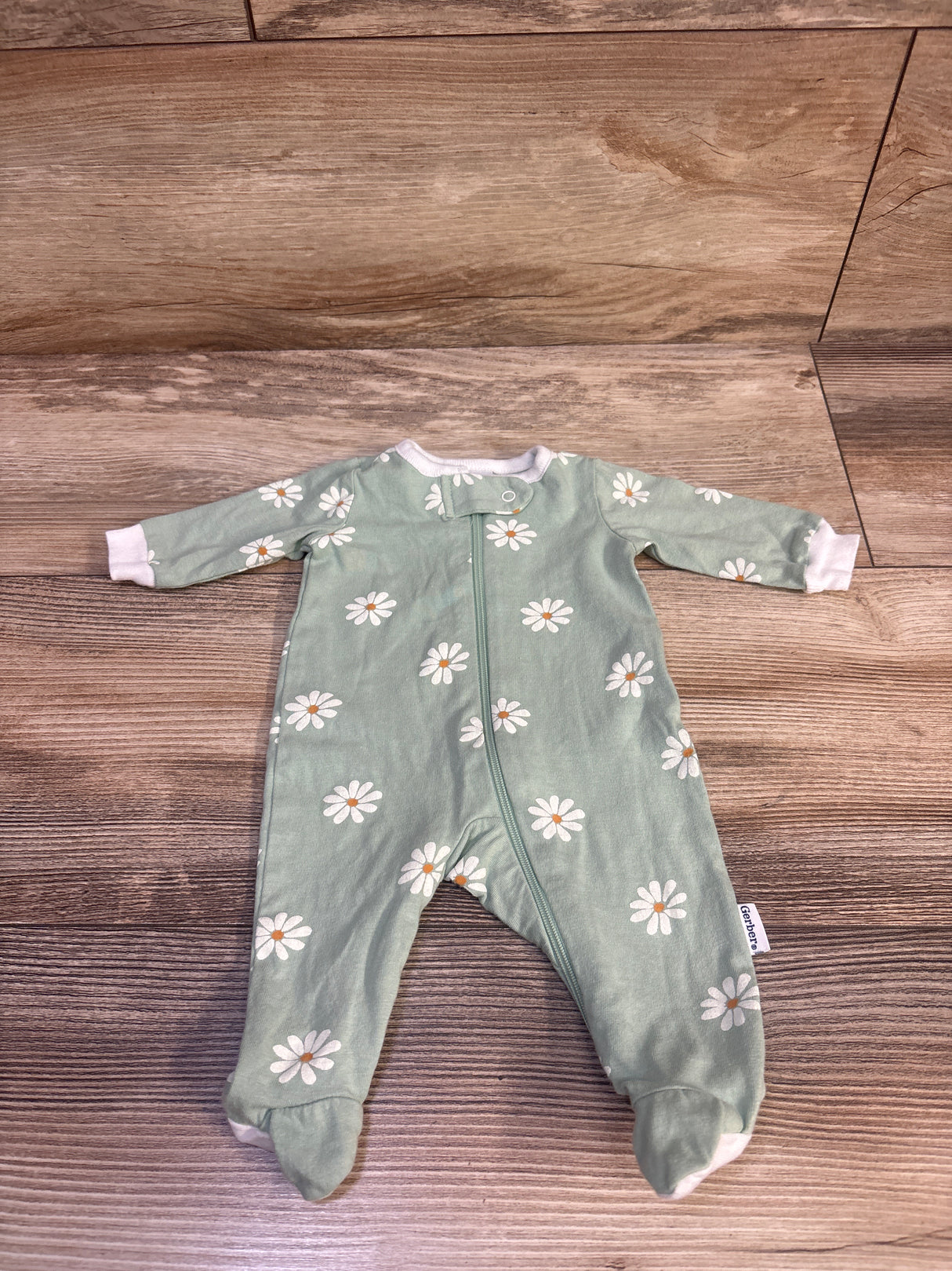 Gerber Sleeper Green sz Preemie