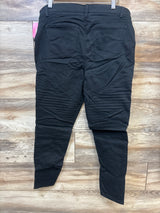 NEW Isabel Maternity Side Panel Utility Jeggings Black sz 12/Large