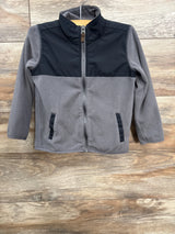 Carter's Full Zip Fleece Jacket Grey sz 4T