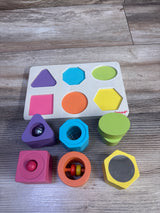 Hape Construction Peg Puzzle 10pc