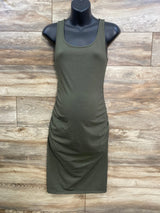 Isabel Maternity Tank Bodycon Dress Green sz Small