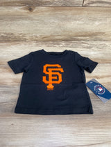 NEW MLB San Francisco Giants Primary Logo T-Shirt Black sz 12m - Me n Mommy To Be