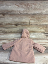 Oshkosh Hooded Fashion Toggle Button Jacket Pink sz 12m
