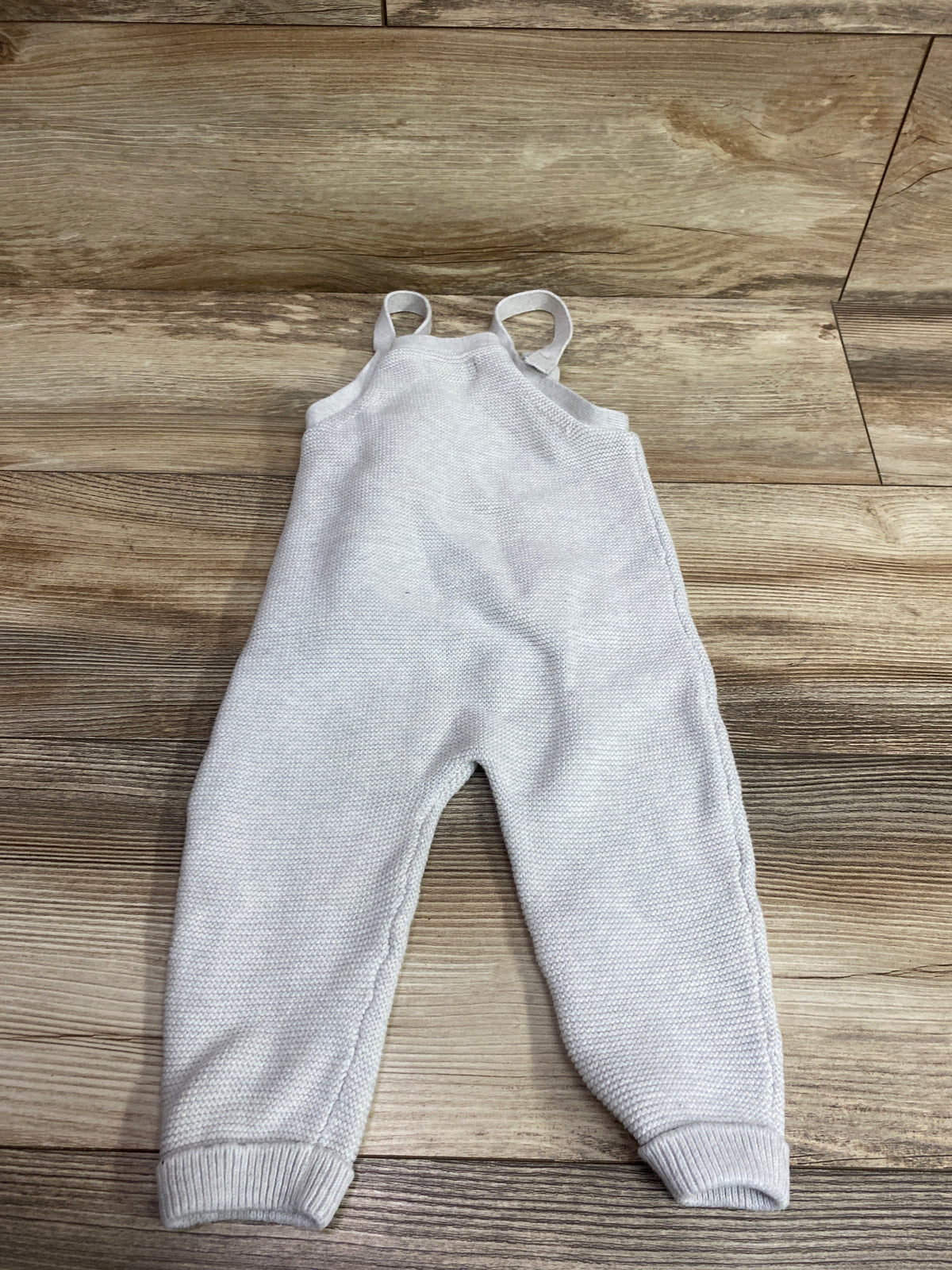 Little Planet Knit Overalls Grey sz 18m