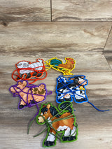 Melissa & Doug Lace and Trace Animals 5pk
