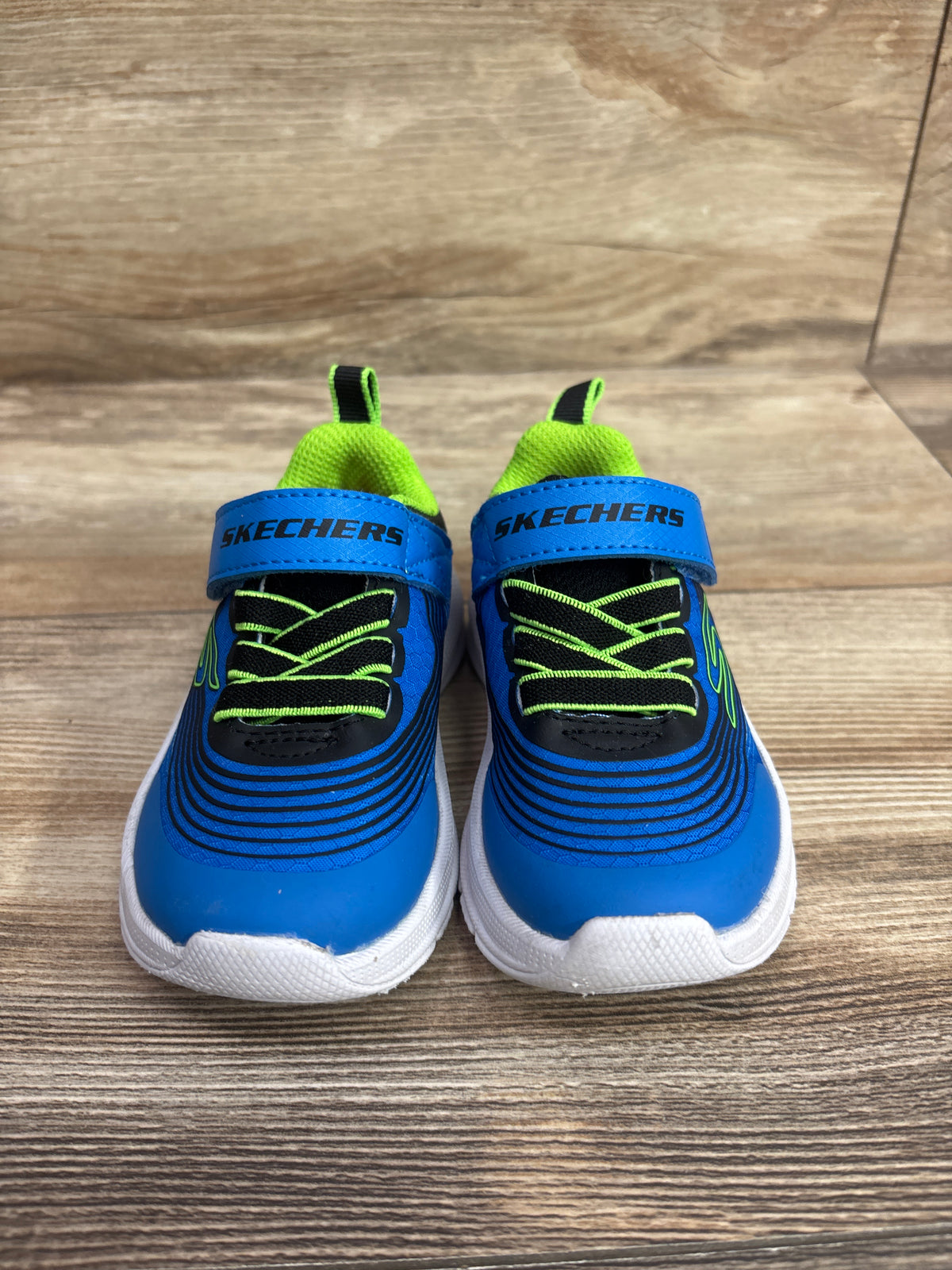 Skechers Microspec Advance Sneakers Blue sz 6c