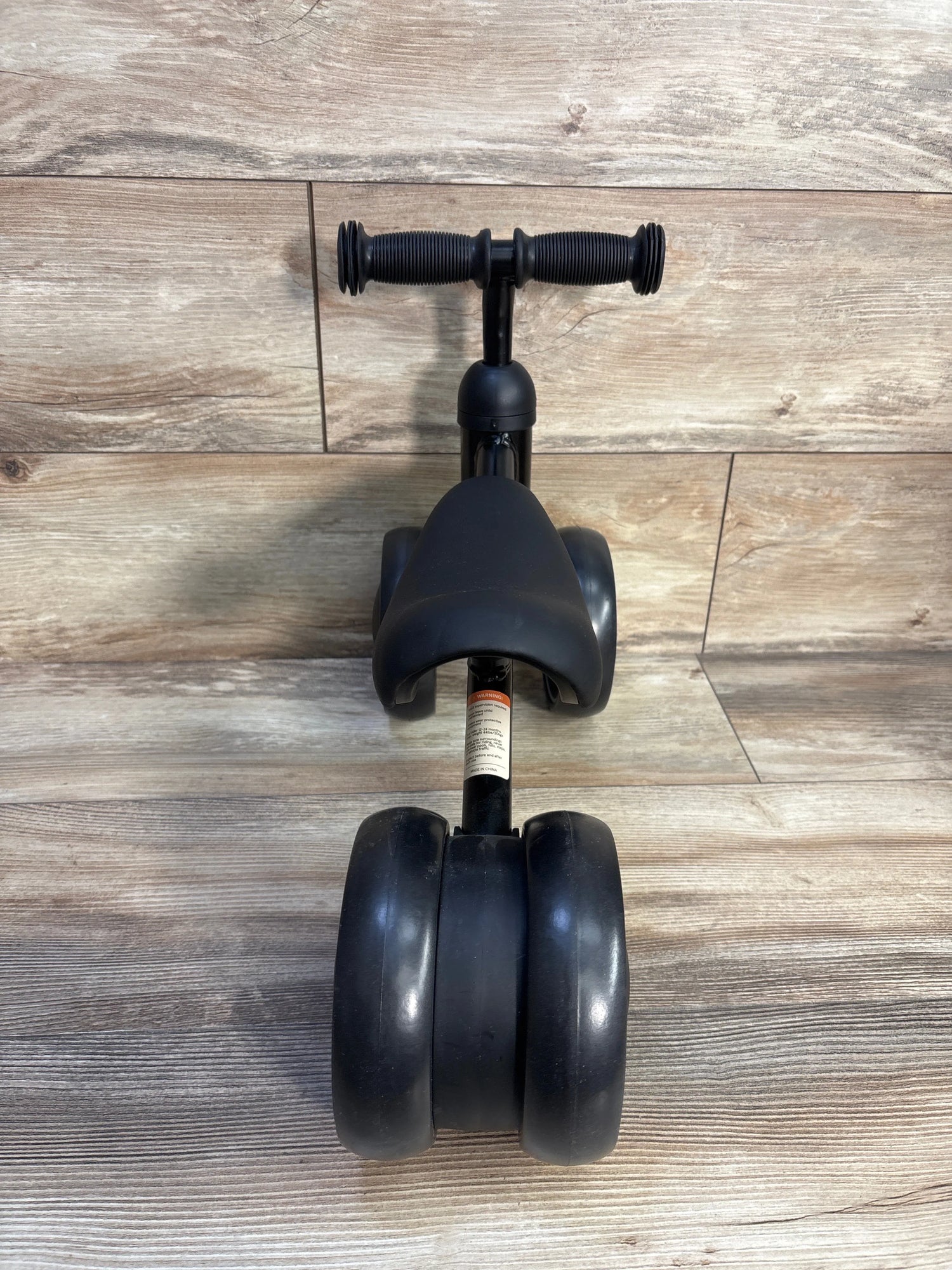 RetroSpec Cricket Baby Walker Balance Bike in Black