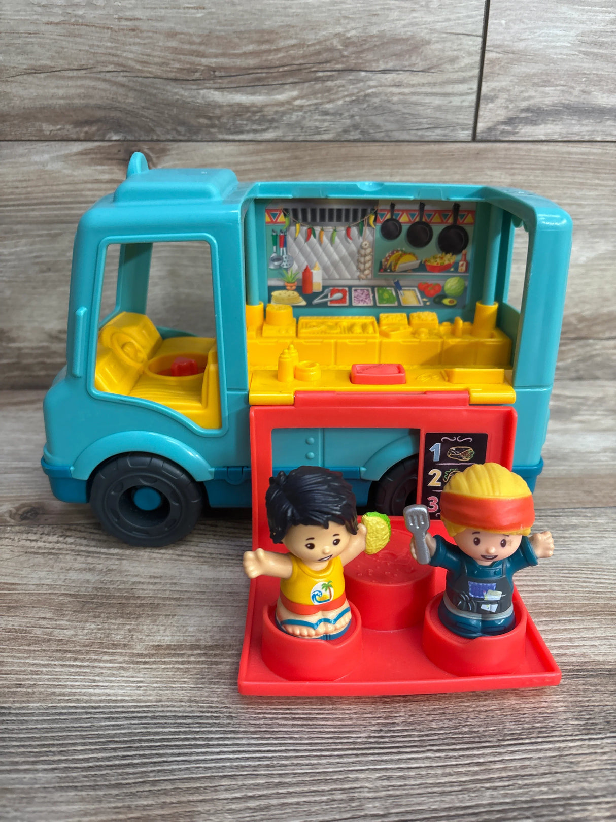 Fisher-Price Little People Serve It Up Food Truck