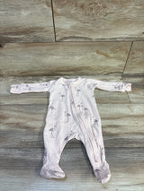 Cotton On Baby Ribbed Flamingo Sleeper Pink sz Newborn