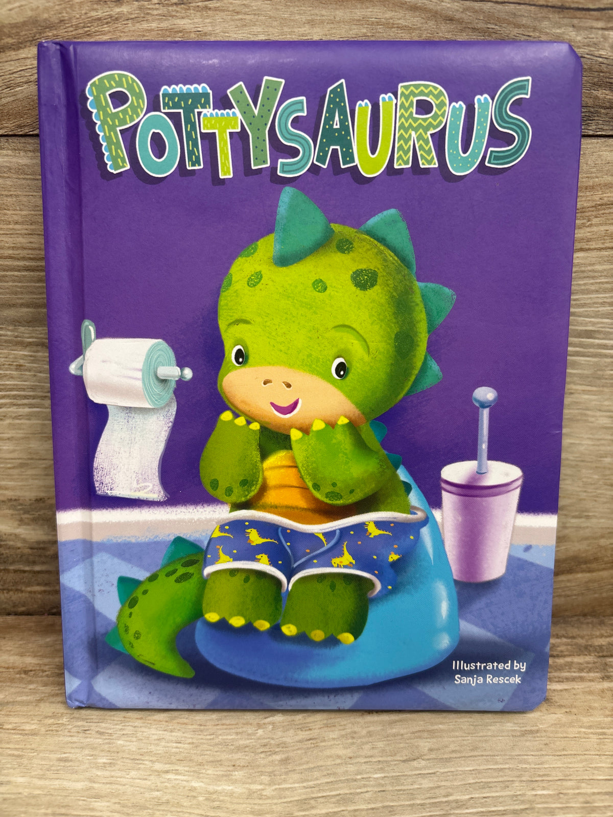 Pottysaurus Padded Board Book