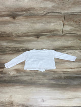 Janie and Jack Pointelle Cardigan White sz 18-24m