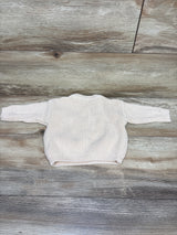 My First Christmas Knit Sweater Beige sz 0-3m
