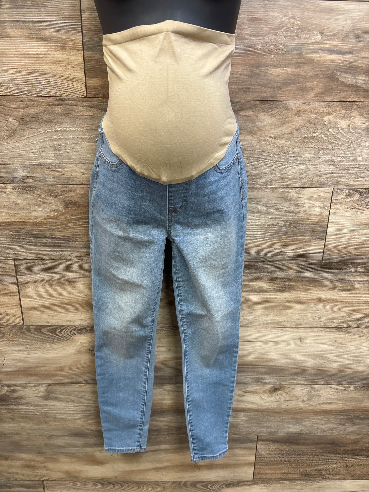 Celebrity Pink Maternity Full Panel Jeans Blue sz Medium