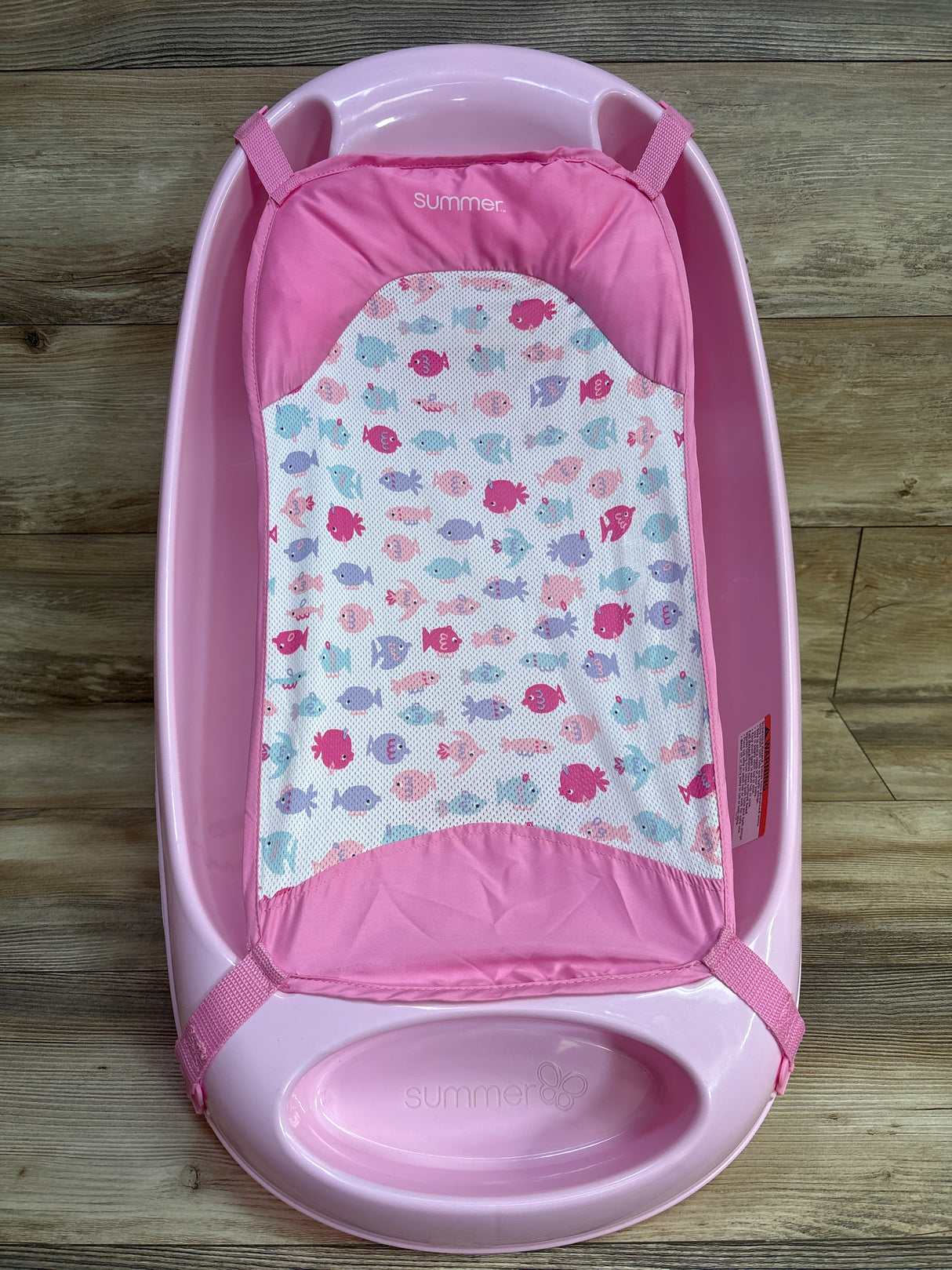 Summer Infant Splish 'N Splash Newborn to Toddler Bath Tub Pink