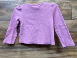 Epic Threads Long Sleeve Ribbed Shirt Pink sz 2T